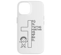 For God loved the world cross faith Case for iPhone 14