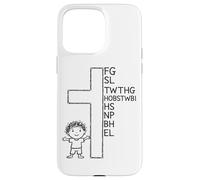 For God loved the world cross faith Case for iPhone 15 Pro Max