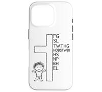 For God loved the world cross faith Case for iPhone 16 Pro