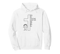 For God loved the world cross faith Pullover Hoodie