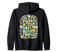 For God So Loved The World FGSLTWTHGHOB Faith Icons Zip Hoodie