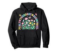 For God So Loved The World FGSLTWTHGHOB Purple Floral Pullover Hoodie