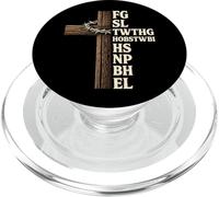 For God So Loved The World FGSLTWTHGOB John 3 16 Bible Verse PopSockets PopGrip for MagSafe