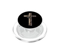 For God So Loved The World He Gave His Only Son Cross Faith PopSockets PopGrip for MagSafe