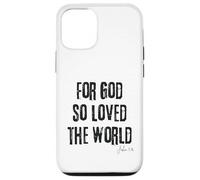 For God So Loved the World John 3:16 Bible Faith Salvation Case for iPhone 12/12 Pro
