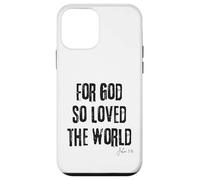 For God So Loved the World John 3:16 Bible Faith Salvation Case for iPhone 12 mini