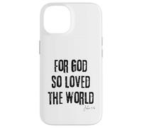 For God So Loved the World John 3:16 Bible Faith Salvation Case for iPhone 14