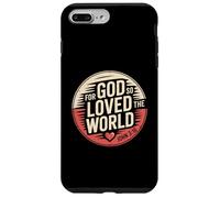 For God So Loved The World John 3 16 Bible Verse Case for iPhone 7 Plus/8 Plus