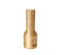 for gold Emery Hole Opener Drill Bit Set for M14 Angle Grinder, 6-16mm | for m14 Diamond Core Drill Bit Set, Angle Grinder Hole Saw For Tiles, Marble for granite Concrete Boring Bits,(14mm)