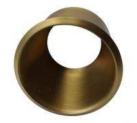 for Gold Recessed Cup Holder 90mm Copper Plated Metal for Gold | 67mm size, copper-plated gold finish, elegant look, fits for rvs trailers sofas, sturdy metal build(Small)