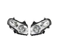 For Goldwing 1800 For GL1800 2001-2017 2010 Motorcycle Headlamp Lighting Front Headlight Assembly Motorcycle Head Lamp Assembly(Chrome)