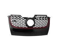 For Golf 5 Bumper Grille ABS Rust-proof Anti-shake Front Grilles Mesh Network Auto Parts Protection Replacement