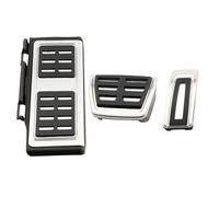 For Golf 7 For Variant For 5G 2013 2014 2015 2016 2017 2018 2019 2020 Car Gas Clutch Brake Foot Pedal Pad Cover Set(AT with Buckle Rest)