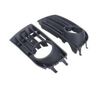 for Golf MK5 Fog Light Surround Grille Cover Trim Pair Front Bumper Lower Air Intake Flap 2003-2009 Black ABS Plastic