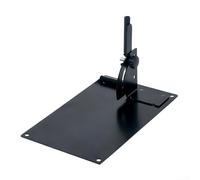 For Golf Practice Aid Plate for Swing Alignment and Motion Calibration Using Heavy-Duty Iron Construction and Adjustable Base (Base)