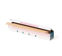 for good: Parchment Paper, 24 Half Sheets - Pre-Cut Brown Natural Baking Paper - Unbleached FSC Certified - Non-Toxic, Chlorine Free, Non-Stick Silicone-Coated Oven-Safe Paper