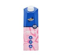 For Goodness Shakes Strawberry Protein Shakes, 60g Protein, High Protein, Fat-Free, Ready-To-Drink, Vitamin D & B12, No Added Sugar, Gluten-Fee, Pre & Post Workout, 12 x 1 Litre
