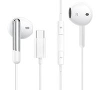 For Google Pixel 10/9 Pro XL / 9A / 8A / 7A / 8/7 / 6 / 6A / Pixel 10/9 / 8/7 / 6 Pro Headphones USB C Earphones In-Ear Wired Headphone with Mic & Volume Control buds