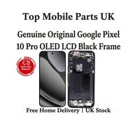 For Google Pixel 10 Pro Genuine Original OLED Screen Replacement Black Frame UK