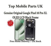 For Google Pixel 10 Pro XL Genuine Original OLED Display Touch Black Frame UK