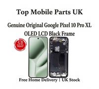 For Google Pixel 10 Pro XL Genuine Original OLED Screen Replacement Black Frame