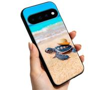 for Google Pixel 11 Pro Case,Beach Turtle Cover | Slim TPU Soft Cover,Shockproof Flexible Protective Case with Raised Camera & Screen Edges,Lightweight Anti-Scratch