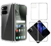 for Google Pixel 11 Pro Fold Bumper Case Compatible with MagSafe & Pixelsnap, Backless Designed 0 Distance for MagSafe, Anti-Yellowing No Back Frame Cover Minimalist for Pixel 11 Pro Fold (Clear)