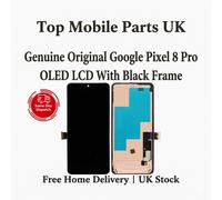 For Google Pixel 8 Pro GC3VE Genuine Original OLED Screen With Black Frame UK