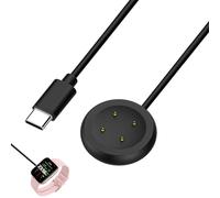 for Google Watch Charger, for Google Pixel Watch Charger 2 3, Magnetic Charging Dock with 3.3FT/1M Type C Charging Cable Cord for Fitbit Ace LTE/Versa 4/Versa 3/Sense 2/Sense