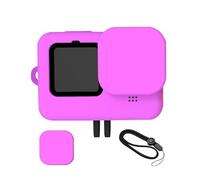 for GoPro Hero 9/10/11/12/13 Protective Housing Case Protector Soft Rubber Silicone Cover Shell (Purple)