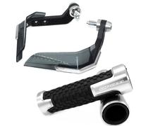 For GP800 GP 800 Motorcycle Handlebar Handguards Shield Protector Hand Guards Grips Handle Windshield Grip Guard Shield(Silver)