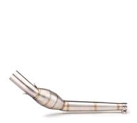 For GPR125 GPR150 Motorcycle Exhaust Modified Middle Tube Link Pipe Stainless Steel With Catalyst