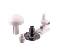 for gps for antenna Housing Mushroom Head G3/4 Thread ABS for(Black Base)