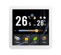 for graffiti Art Smart Thermostat WiFi Remote for access White | Central air conditioning control, stable wired connection, minimal effort operation, year-round for comfort, for smart for