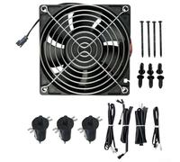 For Gravity For Series Grill Fan Motor Kit with Door Control Switch and Four Wiring Harnesses for 560 800 1050XL