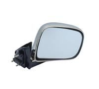 For GREAT For WALL For SAFE F1 For DEER 2000 2001 2002 2003 2004 2005 2006 2007-2019 Outside Rearview Mirror Electroplated Case Door Wing Mirror(Electric left)