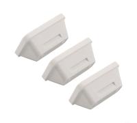 for Greenhouse Indoor with Garden White 3 Pack Mini Digital Thermometer Hygrometer Humidity Meter Home Comfort Indicator (3PCS)
