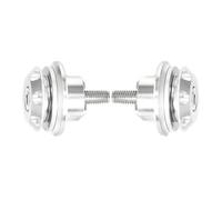 For Grom 125 For Monkey 125 For Rebel 1100 Motorcycle Handlebar Grips End Plugs Motorcycle Handlebar End(SILVER)