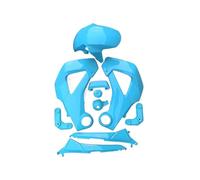 For GROM 125 MSX125-2015 Motorcycle Fender Fairing Kits Covers HLWXMDZ(L)