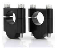For Grom For MSX125 2013-2021 For ST1100 1991-2002 22mm 7/8" Risers Clamps Motorcycle Handle Bar Mount Riser Clamps Handle Bar Risers Handlebar Risers(Black Riser 40mm)