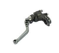 for Grom MSX125 for Nanja Universal Motorcycle Left Lever Clutch Cable Line 22mm Hand Brake Lever(Gray,190mm)