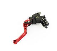 for Grom MSX125 for Nanja Universal Motorcycle Left Lever Clutch Cable Line 22mm Hand Brake Lever(Rood,190mm)