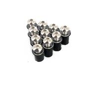For GS 1200 For Adventure F650GS R1200R LC F800GS G310GS 5mm 10Pieces Motorcycle Windscreen Bolts Screws Nut Fastener Fairing Bolt Kit(SILVER)