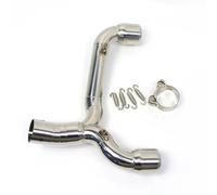 For GSR400 GSR600 BK400 BK600 Motorcycle Exhaust System Modified Exchaust Muffler Middle Link Pipe 51mm Muffler Exhaust Pipe