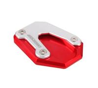 For GSR750 GSX-S1000S GSX-S1000F GSXS 1000 S/F Motorcycle Kickstand Foot Side Stand Extension Pad Support Plate Enlarge(Red)
