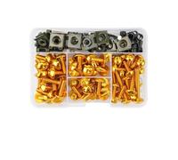 For GSX-R600 For GSX-R750 For GSX-R1000 For CBR600F For CBR600RR For CBR900RR Windshield M5 M6 Fairing Bolts Bolts Washers(Color3)