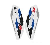 for GSX-S1000 for GSX-S 1000 1000F GT 2015-2020 Motorcycle Side Tank Pad Grip Anti-Slip Decal Moto Tank Pad(White)