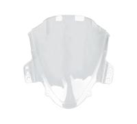 For GSXR 1000 For GSX-R 1000 K5 2005 2006 Double Bubble Motorcycle Windscreen Windshield Shield Screen Wind Protector Windshield Wind Deflector(WHITE)