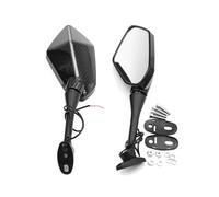 For Gsxr 600 K7 Universal Motorcycle Rearview Mirrors Turn Light Side Mirrors