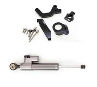 For GSXR1000 For GSXR 1000 K9 2009-2015 Motorcycle Steering Dampers Stabilize Damper Bracket Mounting Kit Stabilizer Linear(Gray set)
